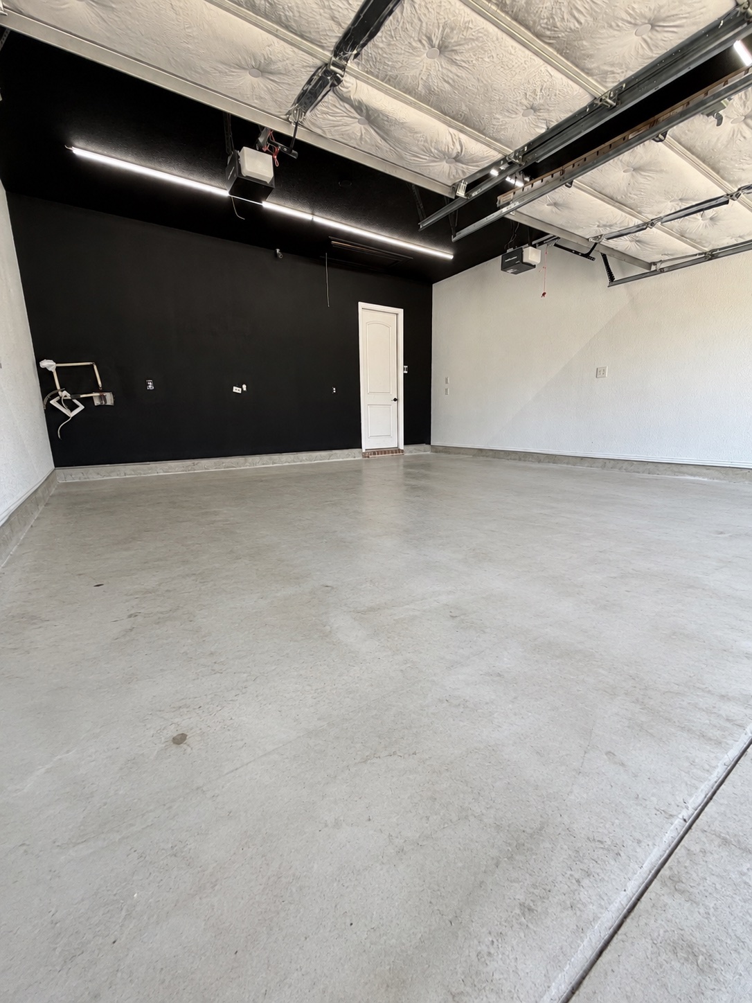 Tuxedo Garage — before installation